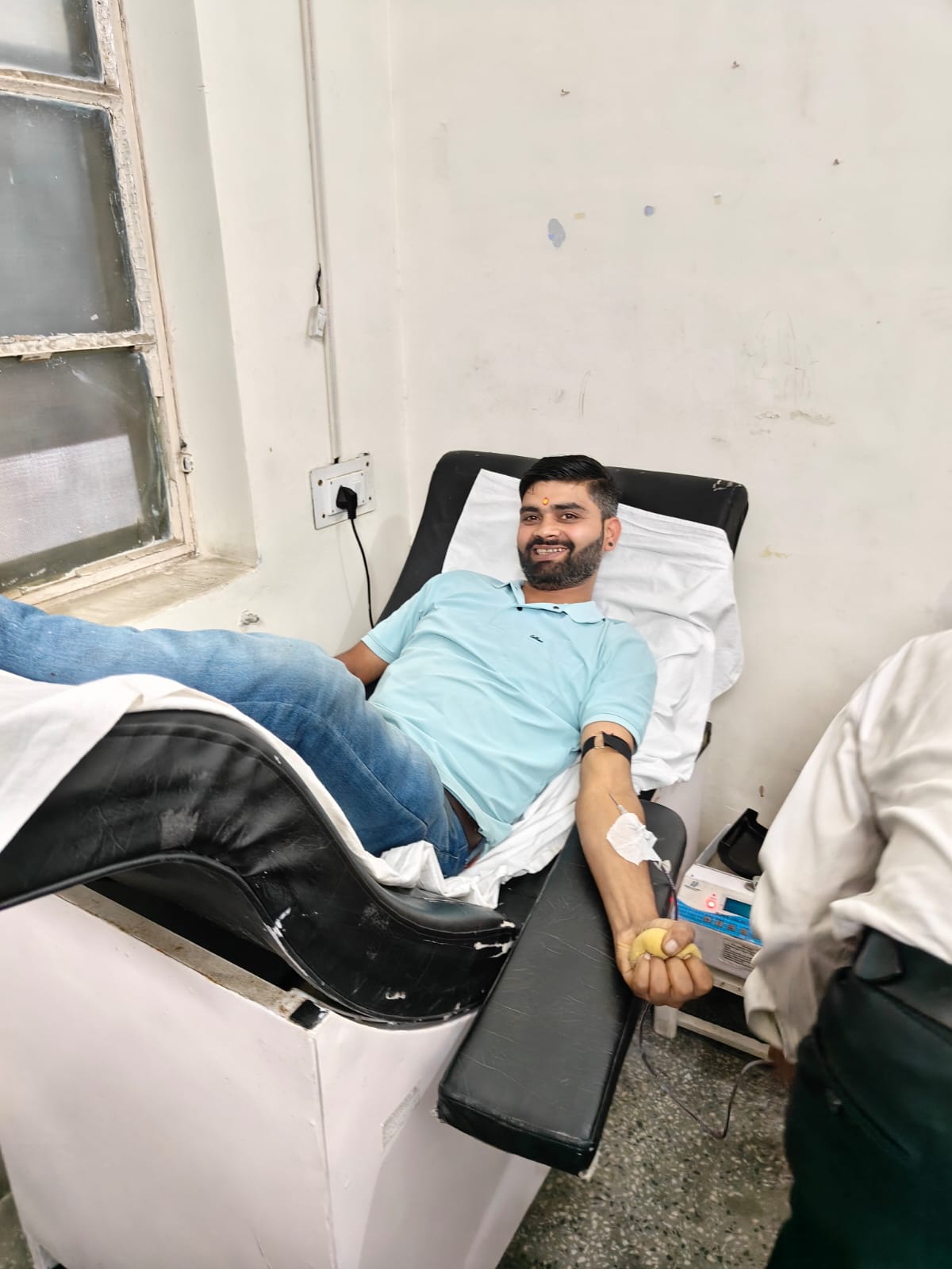 Blood Donation - Young Volunteer