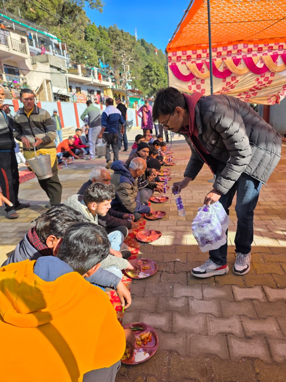 Free Community Feast Nainital - Jan Sewa